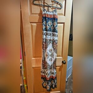 Roxy Multicolor Boho Maxi Dress